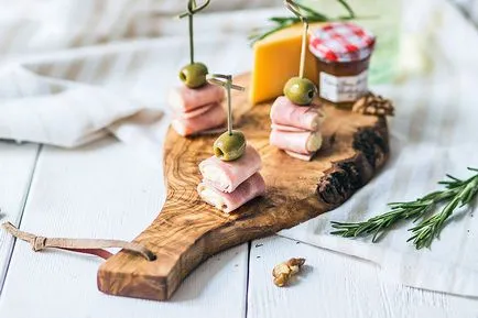 20 Receptek canapes nyárs fényképek otthoni (szendvicsek) 20 Receptek canapes nyárs fényképek otthoni