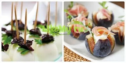 33 egyszerű receptek canapes skewers a ünnepi asztal (recept) 33 egyszerű receptek szendvicsek nyárson az ünnepi asztalra