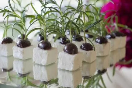 33 Canape receptek nyárson recept fényképpel (gyümölcs canapes nyárson receptek fotókkal) 33 Canape receptek nyárson recept egy fotó