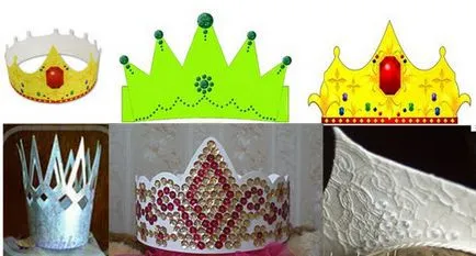 7 egyszerű és látványos koronát a lányok hercegnő!