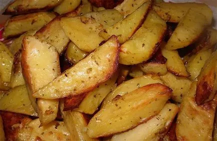 5. A finom recept sült krumpli a sütőben