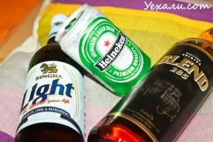 Alkohol Thaiföldön nem fulladjon a tengerbe thai sör, rum és whisky