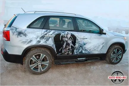 Airbrushing az autó meg a kezét -, hogyan lehet festékszóró (kéz) Airbrushing az autó meg a kezét -, hogyan lehet festékszóró