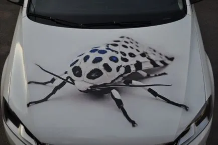 Airbrush egy autó a kezével, videó útmutatók kezdőknek