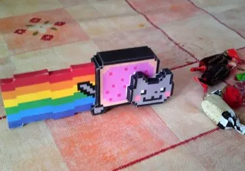 Anime lány, ani-papercraft - papír modell - egy fotóalbumot hobbija