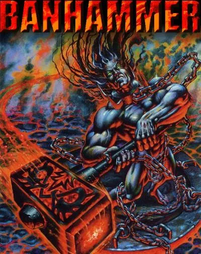 Banhammerom, Netlore iichan, banhammer tiltás, banhammerom, booru, moderáció