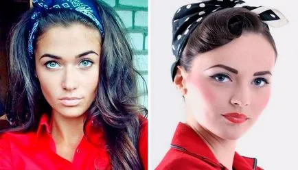 Bandanna fején, hogyan kell kötni, és viselni a női és férfi öltöző
