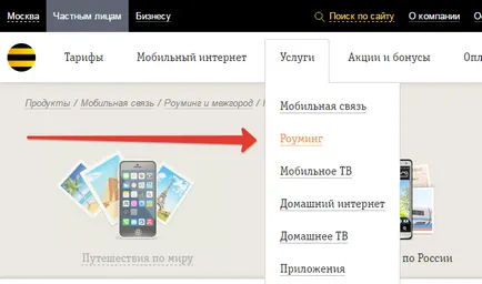 Beeline roaming Magyarországon -, hogyan kell csatlakoztatni a roaming