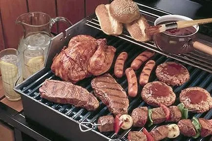 Pavilon barbecue Felvértezi hely egy finom ünnep a kezüket (hely) Pavilon barbecue Felvértezi hely egy finom ünnep a kezüket