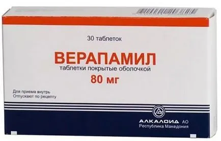Kalcium-csatorna blokkolók gyógyszerek listáját, a hatásmechanizmus, indikációk