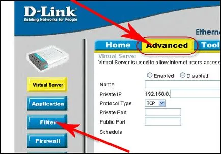 Blokkolja az oldalt egy router