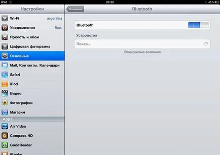 Bluetooth ipad főbb jellemzői