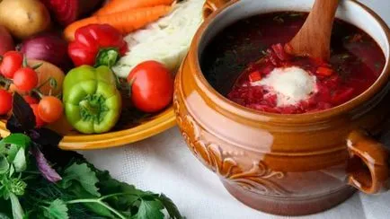 Borscht különböző 8 legfinomabb cékla receptek, e-szor