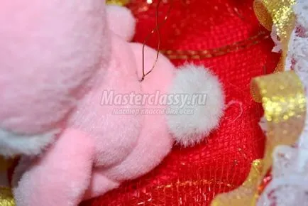 Csokor játékok saját kezűleg a mester osztály a cukorka csokor plüss nyúl, lépésről lépésre