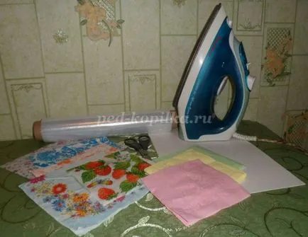 Papír scrapbooking a kezüket