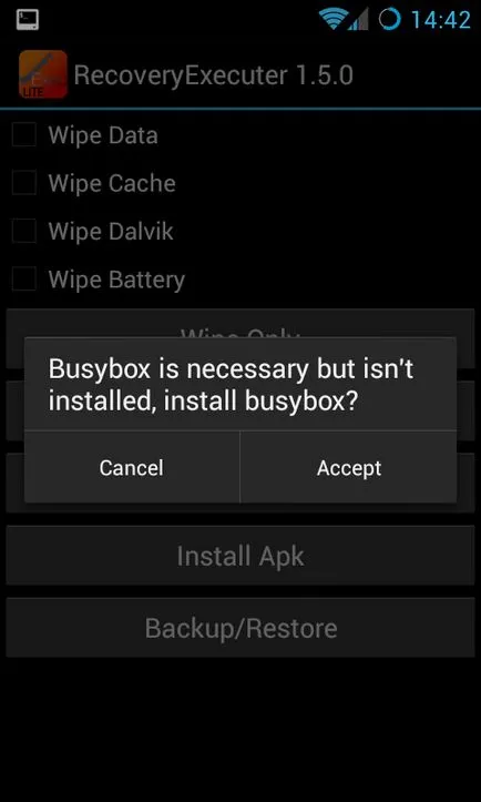 Busybox - növény gyökere-hozzáférést android, töltse busybox pro 4pda