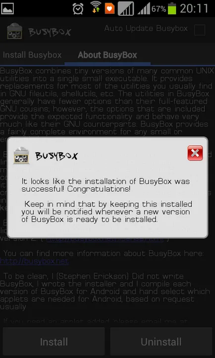 Busybox android telepítés és ingyenesen letölthető