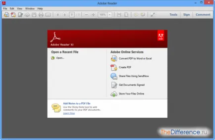 Mi a különbség az Adobe Acrobat Reader, mi a különbség