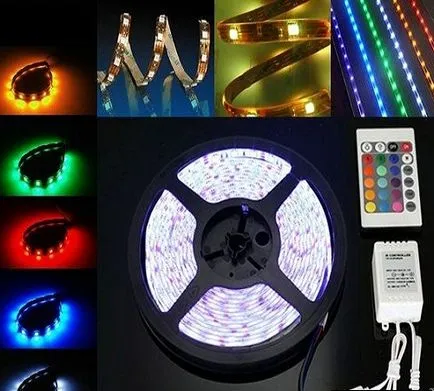 Mi a LED szalag, LED szalag adott esetben hogyan kell kiválasztani, ezzel (alkalmazott) Mi a LED szalag, LED szalag adott esetben hogyan kell kiválasztani, do