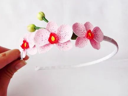 Virág a hideg porcelán kezük (lépésről lépésre fotók)