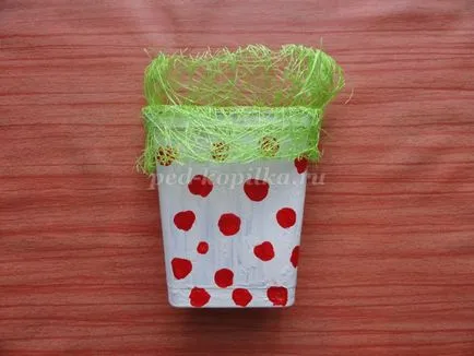Virágok a krepp-papír a kezeddel (virág) Virágok a krepp-papír saját kezűleg