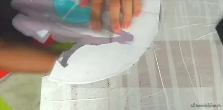 Dekoratív bakelit lemez óra