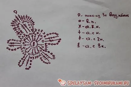 Virágzó kaktusz horog, mesterkurzus saját kezűleg