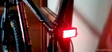 Készíts egy hátsó lámpa a kerékpár (bicikli) Készíts egy hátsó lámpa a kerékpár