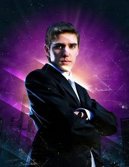 Készíts egy fedél a magazin photoshop (Photoshop) Készíts egy fedél a magazin Photoshop