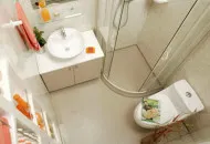Tervezz egy kis fürdőszoba 100 fotók, ötletek egy kis fürdőszoba