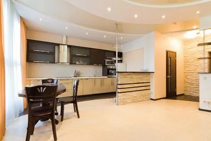 Interior Design konyha-étkező és a konyha stúdió friss ötletekkel 2017 30 fotó