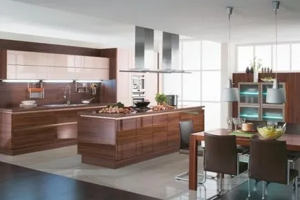 Interior Design konyha-étkező és a konyha stúdió friss ötletekkel 2017 30 fotó