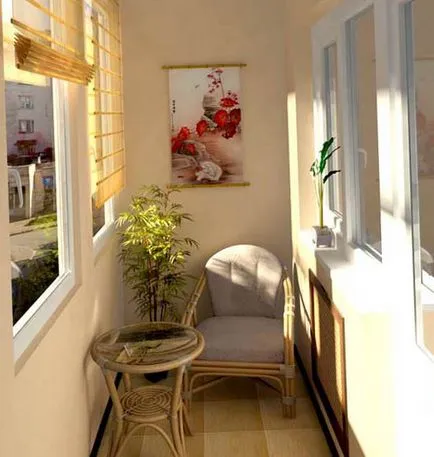 Tervezés loggia - fénykép 50 ötleteket belsejében a loggia