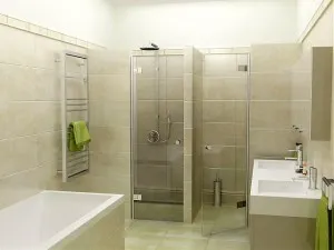 Design projekt a fürdőszobában belső fotó szoba