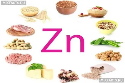 Miért van szükség a cink a szervezetben egy nő (a szervezet szüksége cink) Miért van szükség a cink a szervezetben egy nő