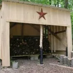 Woodshed az országban a kezüket fotók, rajzok, kilátás