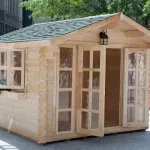 Woodshed az országban a kezüket fotók, rajzok, kilátás