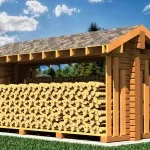 Woodshed az országban a kezüket fotók, rajzok, kilátás