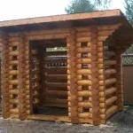 Woodshed az országban a kezüket fotók, rajzok, kilátás