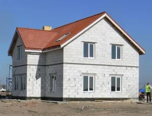 House pórusbeton projektek saját kezűleg, az ár alapja, fotó és videó