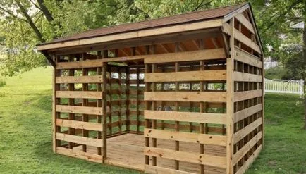 Woodshed az országban a kezüket fotók, rajzok, kilátás