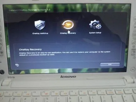 Hatékony tekercs vissza az előző stabilitás, vagy hogyan térjen vissza a laptop a gyári beállítások