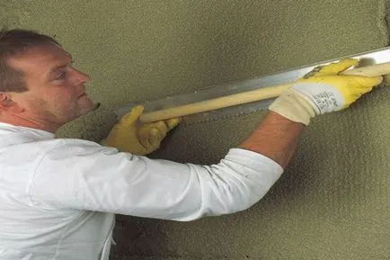 Texturált vakolat típusai és alkalmazása a saját kezét (fotó a belső, video, mester osztály)