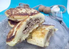 Töltött burgonya recept sertés