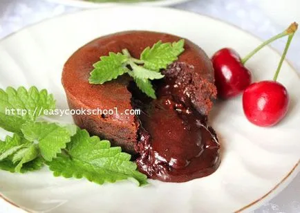 Fondant csokoládé recept képpel, egyszerű receptek (fondant) Fondant csokoládé recept fotó, egyszerű receptek