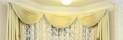 Függönyök a hálószobában kezét (fotó, design) (kar) Függönyök a hálószobában kezét (fotó, design)