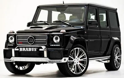 Gelendvagen Brabus ár, fotók és jellemzőit