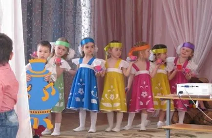 Ötletek a díszítő zenei terem - a gyermek az óvodában