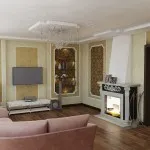 A ház belseje - 100 Photo tervezése tájház