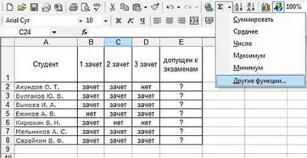 Egy logikai operátor Ha az Excel
